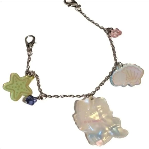 Hello Kitty Mermaid Lanyard and Matching Charm Bracelet Bundle - Picture 11 of 16